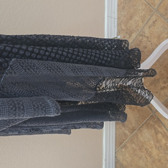 This and That Blue Multi-lace Long Duster, XL - Picture 4 of 9